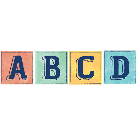 Confetti Splash 4 Deco Letters, Blocks