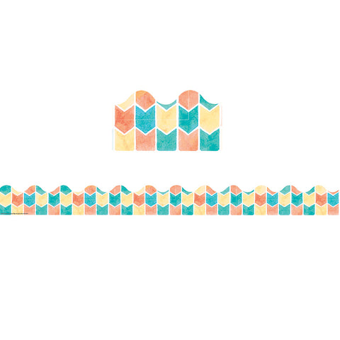 Confetti Splash Arrows Extra-Wide Deco Trim