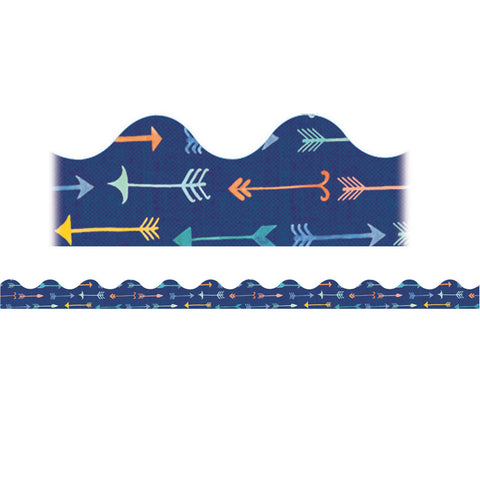 Confetti Splash Pointed Arrows Deco Trim
