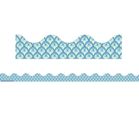 Blue Harmony - Peacock Deco Trim