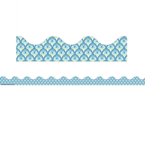 Blue Harmony - Peacock Deco Trim
