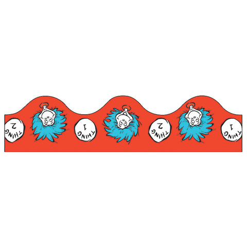 Dr. Seuss Thing 1 & 2 Deco Trim