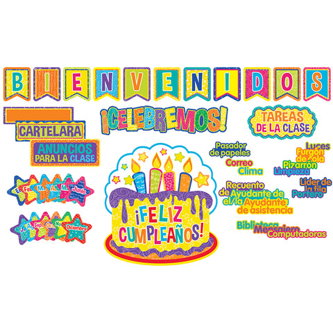 Cmw Spanish Welcome/Class Organization Bulletin Board Sets