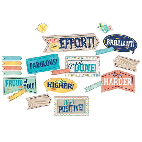 Confetti Splash Behavior Mini Bulletin Board Set
