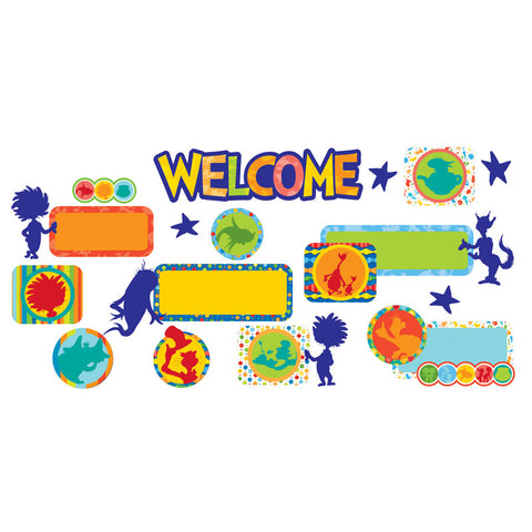 Dr. Seuss Spot On Seuss Welcome Setmini Bulletin Board Set
