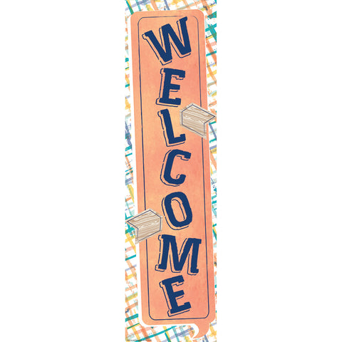 Confetti Splash Welcome Banner