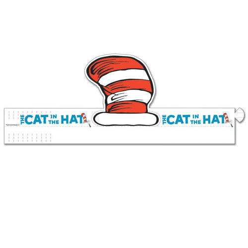 Dr. Seuss Cat'S Hat Wearable Cut Out Hats, 32 Per Pack