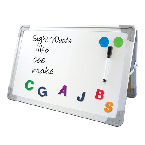 Magnetic Dry-Erase Desktop Easel Set