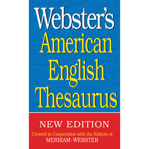 Webster'S American English Thesaurus