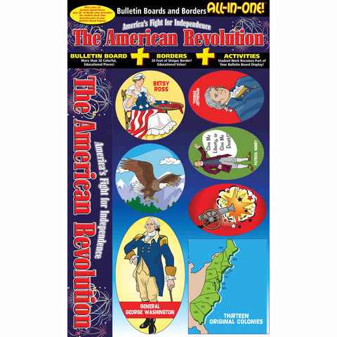 American Revolution All-In-One Bulletin Board Set