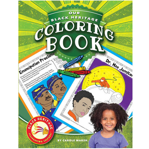 Black Heritage: Celebrating Culture!„¢, Black Heritage Coloring Book