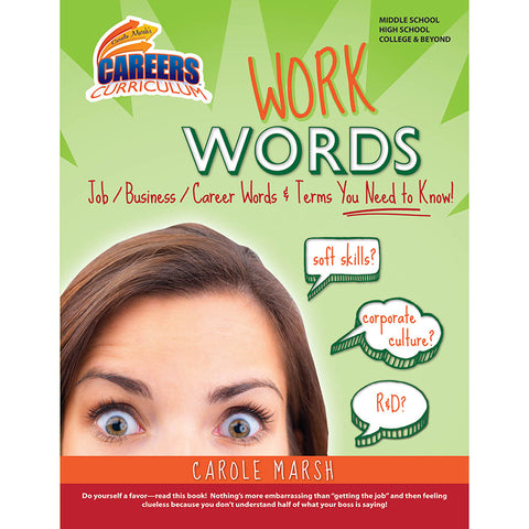 Careers Curriculum, Work Words