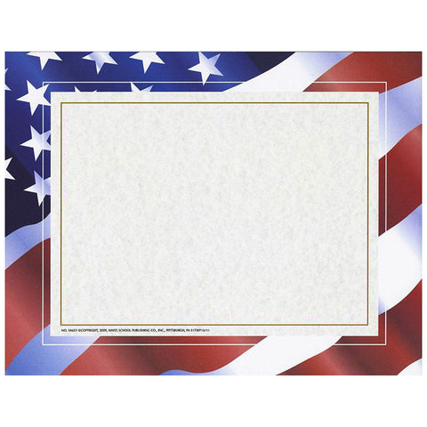 Bstars On Stripes Order Certificate, 8-1/2 X 11, 50/Pkg