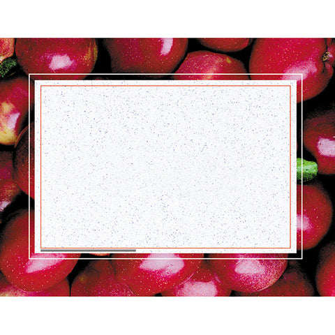 Apples Border Certificate, 8-1/2 X 11, 50/Pkg