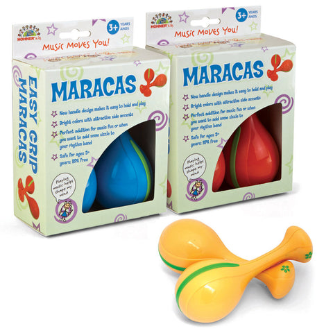 Easy Grip Maracas - One Pair