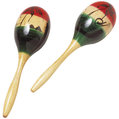 Wood Maracas, Pack Of 2