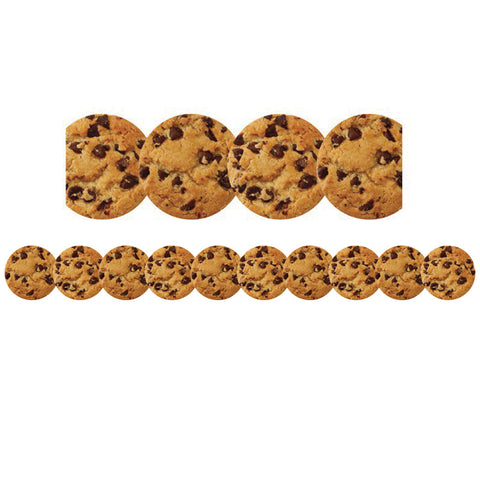 Chocolate Chip Cookie Die Cut Border