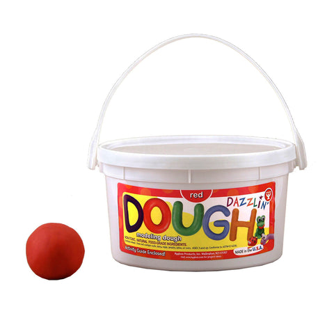Scented Dazzlin™ Dough, Red (Watermelon), 3 Lb. Tub