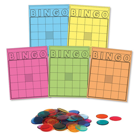 Classroom Bingo Set, 1000 Chips, 50 Cards