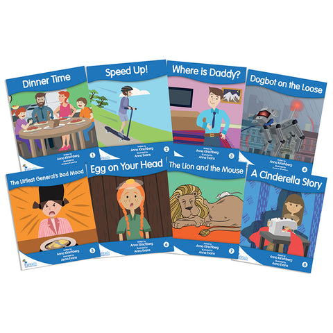 Fantails Book Banded Readers, Blue Fiction, Levels D-H