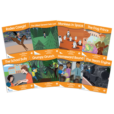 Fantails Book Banded Readers, Orange Fiction, Levels H-I