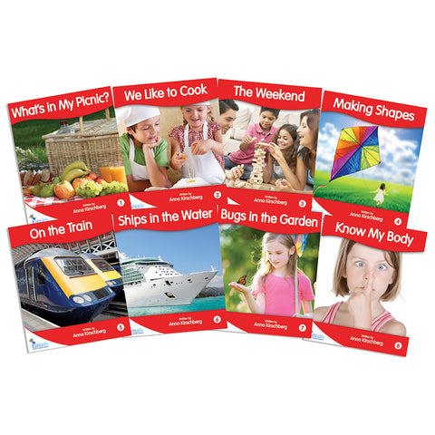 Fantails Book Banded Readers, Red Non-Fiction, Levels B-D