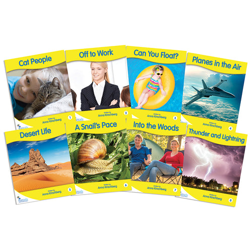 Fantails Book Banded Readers, Yellow Non-Fiction, Levels C-F