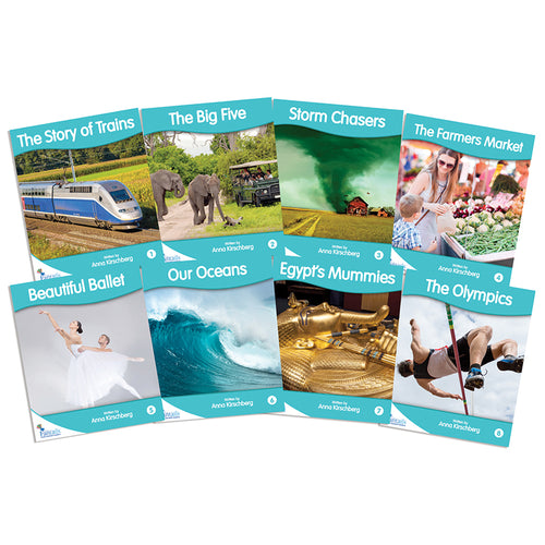 Fantails Book Banded Readers, Turquoise Non-Fiction, Levels J-K