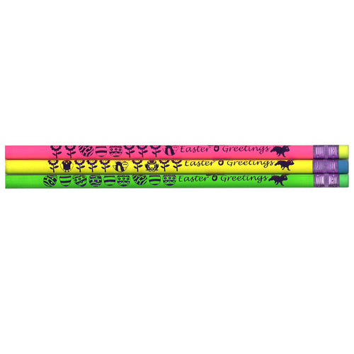 Easter Greetings 12 Pack (1 Dozen) Pencils.