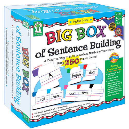 Big Box Of Sentence Building Manipulative Grade K-2