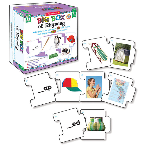 Big Box Of Rhyming Puzzle, Grade Preschool-2
