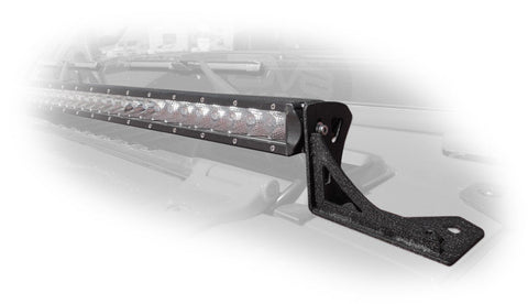 Jeep JL 40 Inch Led Light Bar Mount Over Hood 18-Present Wrangler JL 2/4 Door DV8 Offroad