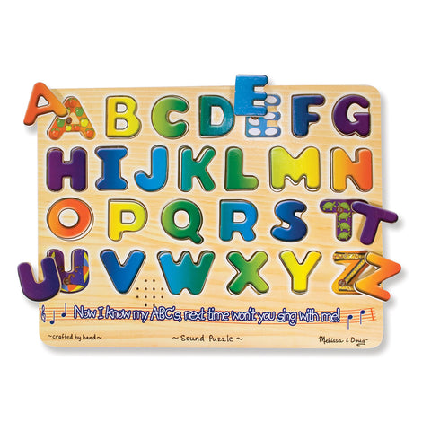 Alphabet Sound Puzzle, 13.25 X 10, 26 Pieces