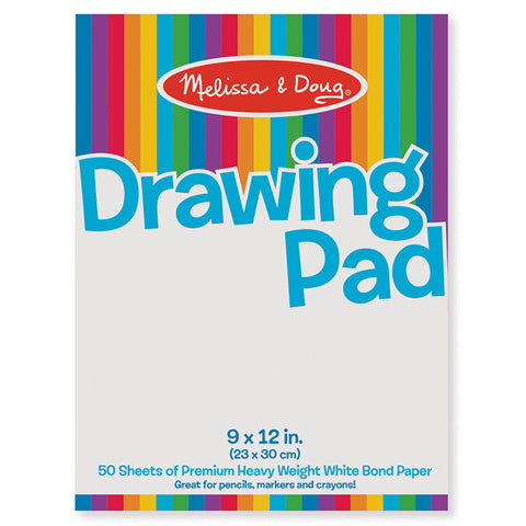 Drawing Paper Pad, 9 X 12, 50 Sheets