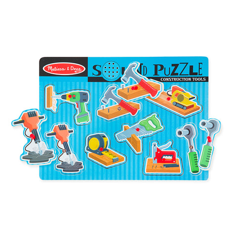 Construction Tools Sound Puzzle