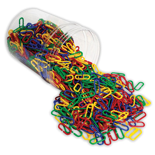 Link 'N™ Learn Links In A Bucket, 500 Pieces