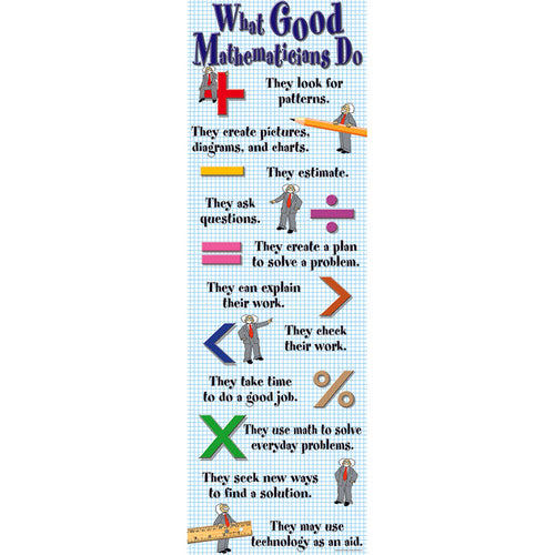 What Good Mathematicians Do Colossal Concept Poster