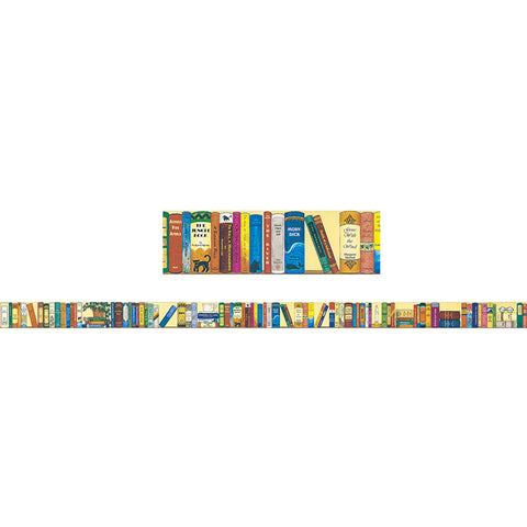 Bookshelf Of The Classics Brainy Border, Grades 4-9+
