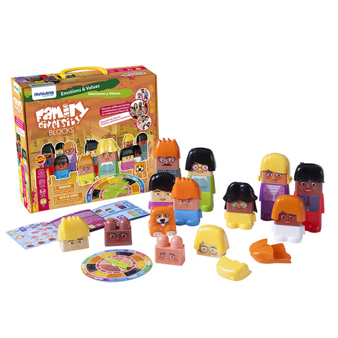 Family Diversity Blocks, 33 Pieces