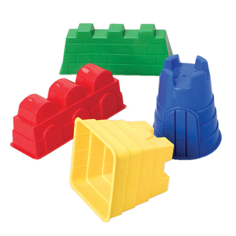 Sand Castle Molds, Set Of 4