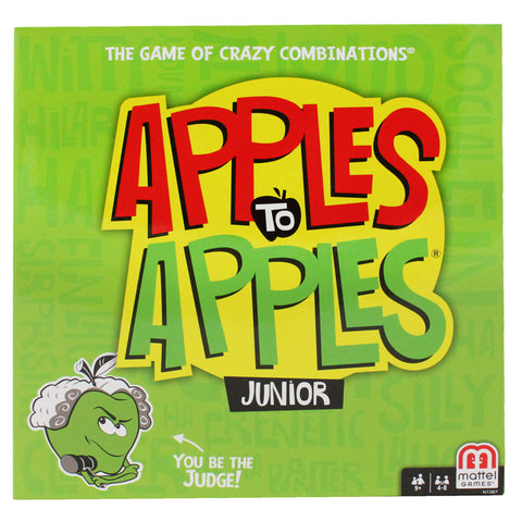Apples To Apples Junior ” The Game Of Crazy Comparisons!