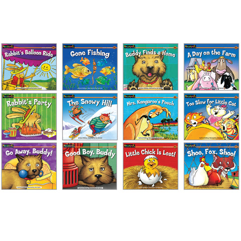 Rising Readers Leveled Book, Fiction Set, Set Of 12