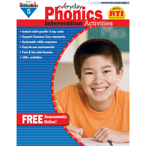 Everyday Intervention Activities For Phonics, Grade 5