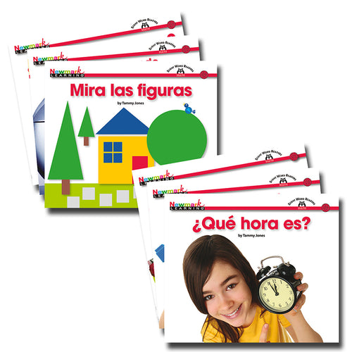 En Espaã±Ol: Sight Word Reader Math, Set Of 16