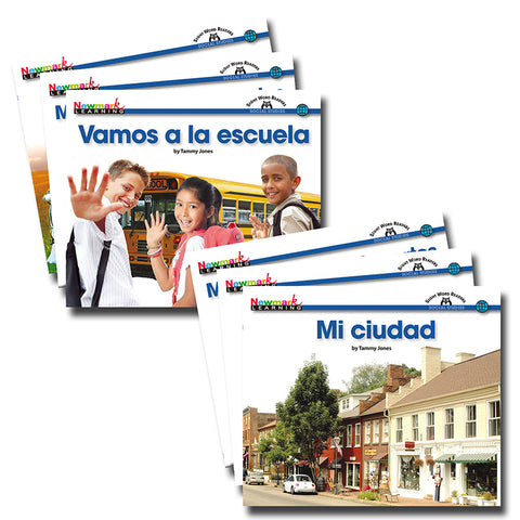 En Espaã±Ol: Sight Word Reader Social Studies, Set Of 16