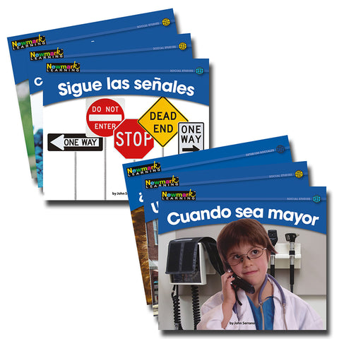 En Espaã±Ol: Rising Reader Social Studies, Vol 1, Set Of 12
