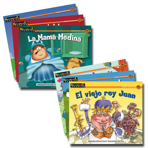 En Espaã±Ol: Rising Reader Fiction: Nursery Rhyme Tale, Vol 2, Set Of 12