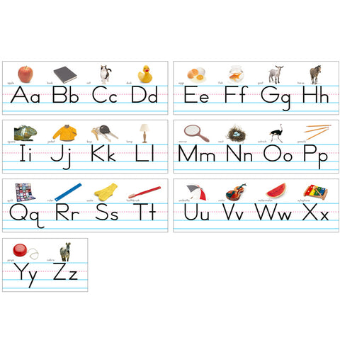 Alphabet Lines - Photo Traditional Manuscript Bulletin Board Set