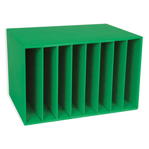 Classroom Keepers Literature Center, Green, 11.25H X 17.375W X 12.25D