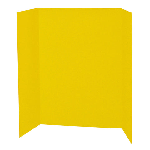 Presentation Board, Yellow, Single Wall, 48 X 36, 1 Board